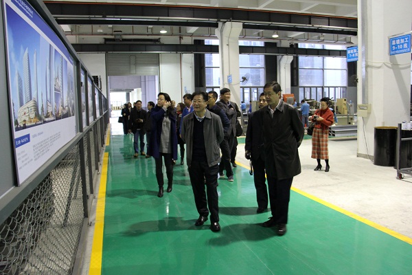 深圳市南山区政协领导考察亚美国际东莞松山湖基地