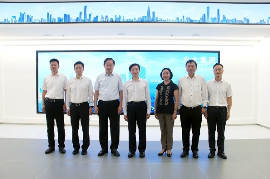深圳市委常委、市纪委书记、市监委主任刘连生一行莅临亚美国际集团调研